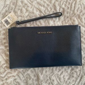 Michael Kors Wristlet in Navy
